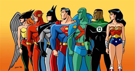 animated justice league characters|justice league cartoon characters names.